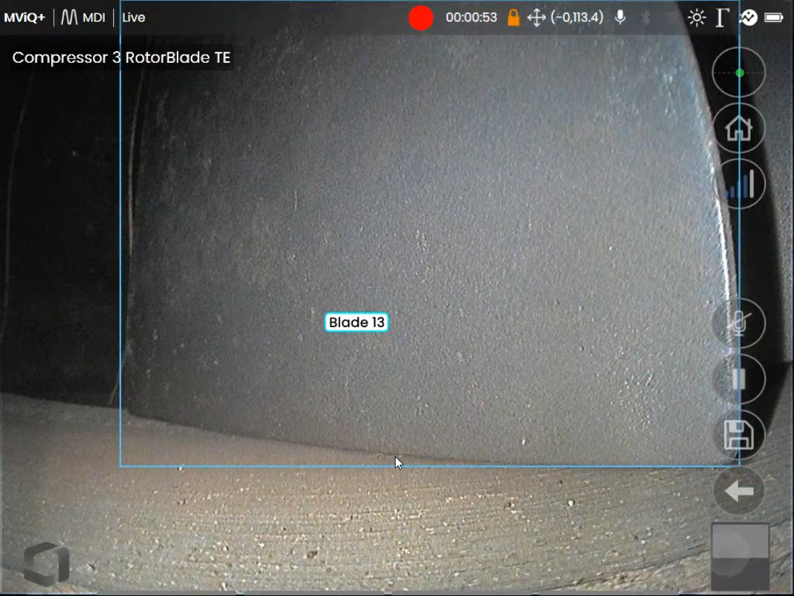 自動記錄已檢測葉片的數量