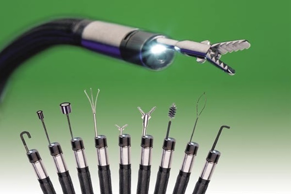 內(nèi)置通道的視頻探頭和多樣化的抓取工具